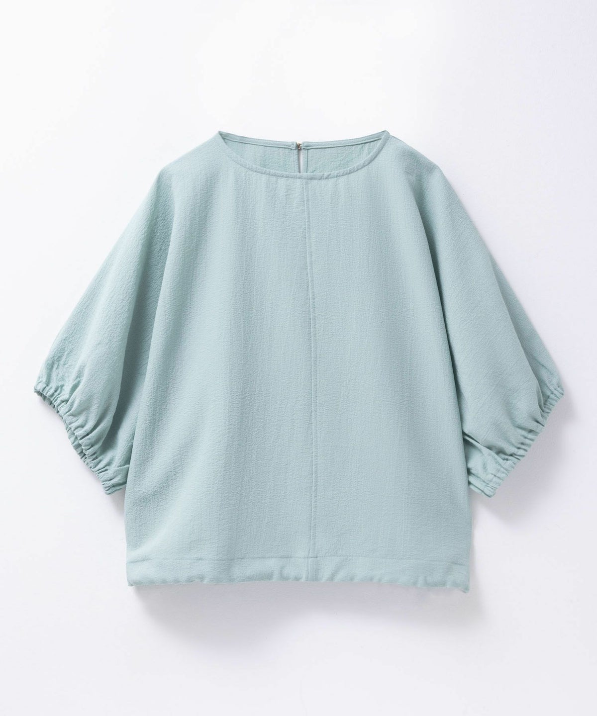 nAvy 裾サイドシャーリングブラウス レディース