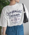 UNDERWRAPS 刺繍ラウンドビッグTシャツ レディース メール便 対応商品商品サムネイル-1