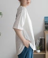 UNDERWRAPS  刺繍ラウンドビッグTシャツ レディース メール便 対応商品商品サムネイル-8