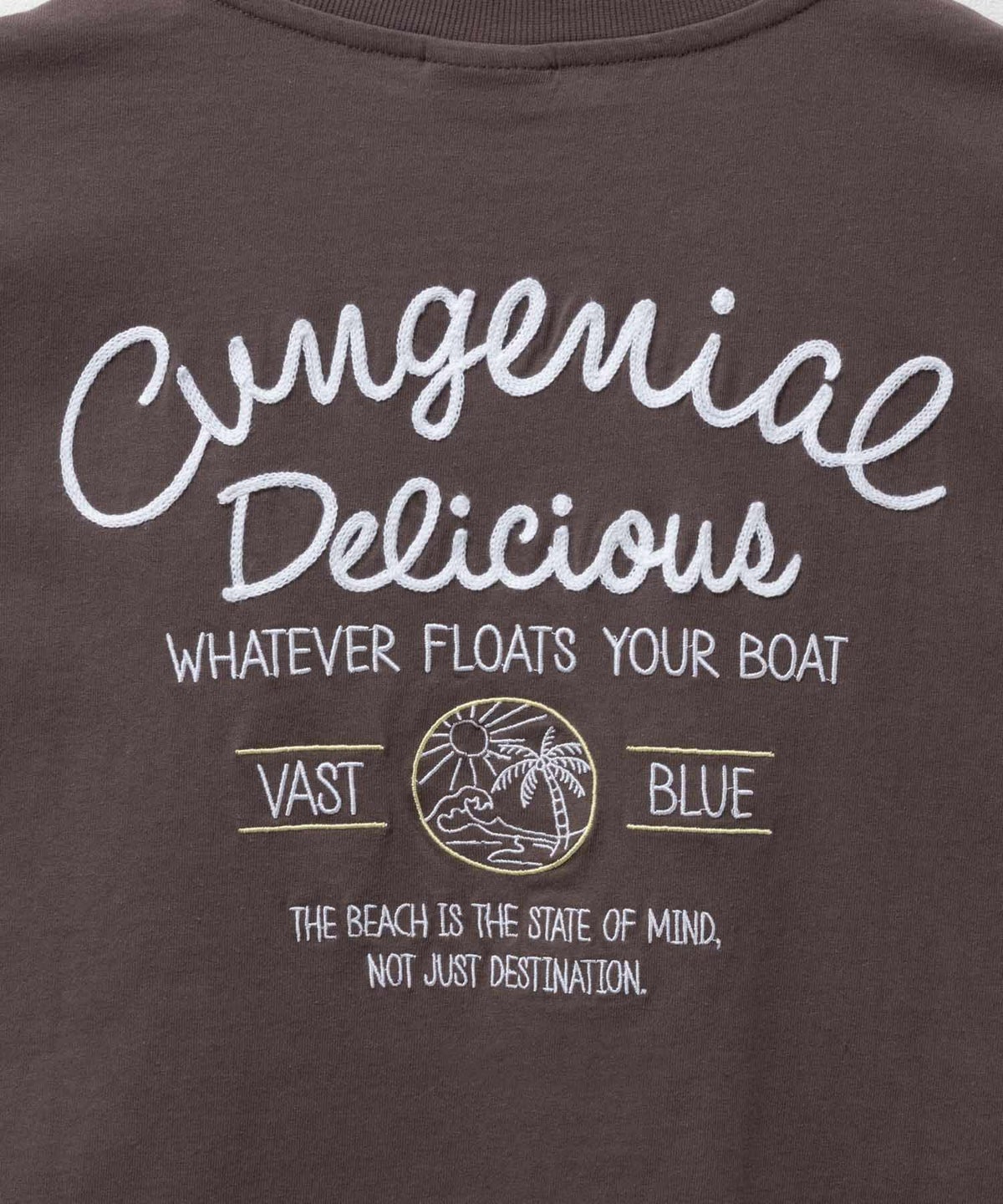 UNDERWRAPS 刺繍ラウンドビッグTシャツ レディース ネコポス 対応商品