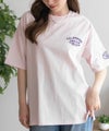 UNDERWRAPS デニム貼り付けスリットビッグTシャツ レディース メール便 対応商品商品サムネイル-16