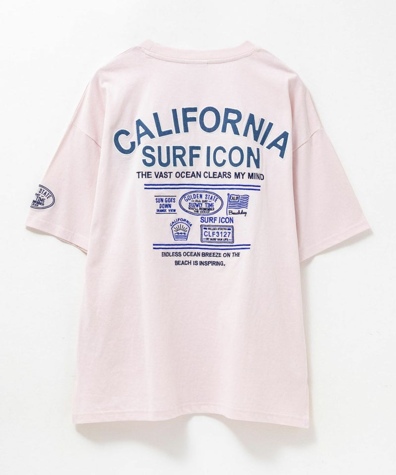 UNDERWRAPS  デニム貼り付けスリットビッグTシャツ レディース メール便 対応商品商品画像-26