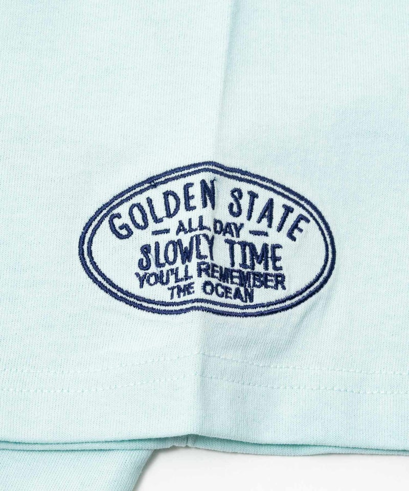 UNDERWRAPS  デニム貼り付けスリットビッグTシャツ レディース メール便 対応商品商品画像-29