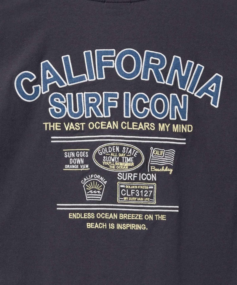 UNDERWRAPS  デニム貼り付けスリットビッグTシャツ レディース メール便 対応商品商品画像-31