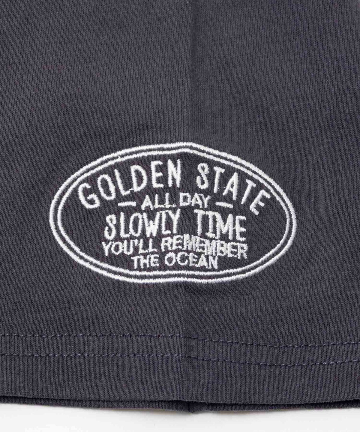 UNDERWRAPS デニム貼り付けスリットビッグTシャツ レディース ネコポス 対応商品