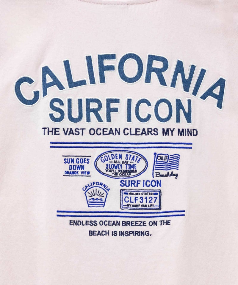 UNDERWRAPS  デニム貼り付けスリットビッグTシャツ レディース メール便 対応商品商品画像-34