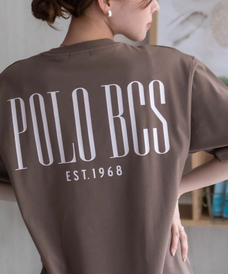 POLO BCS  バックロゴプリントTシャツ レディース メール便 対応商品商品画像-3