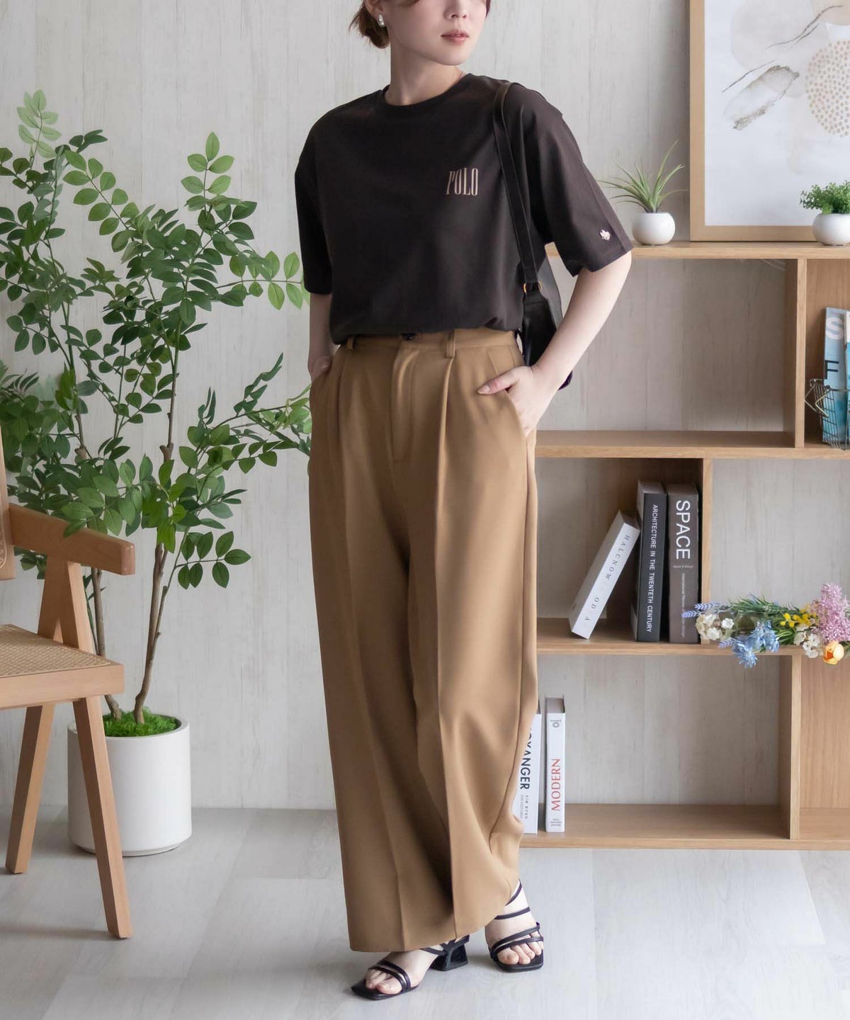 POLO BCS バックロゴプリントTシャツ レディース ネコポス 対応商品