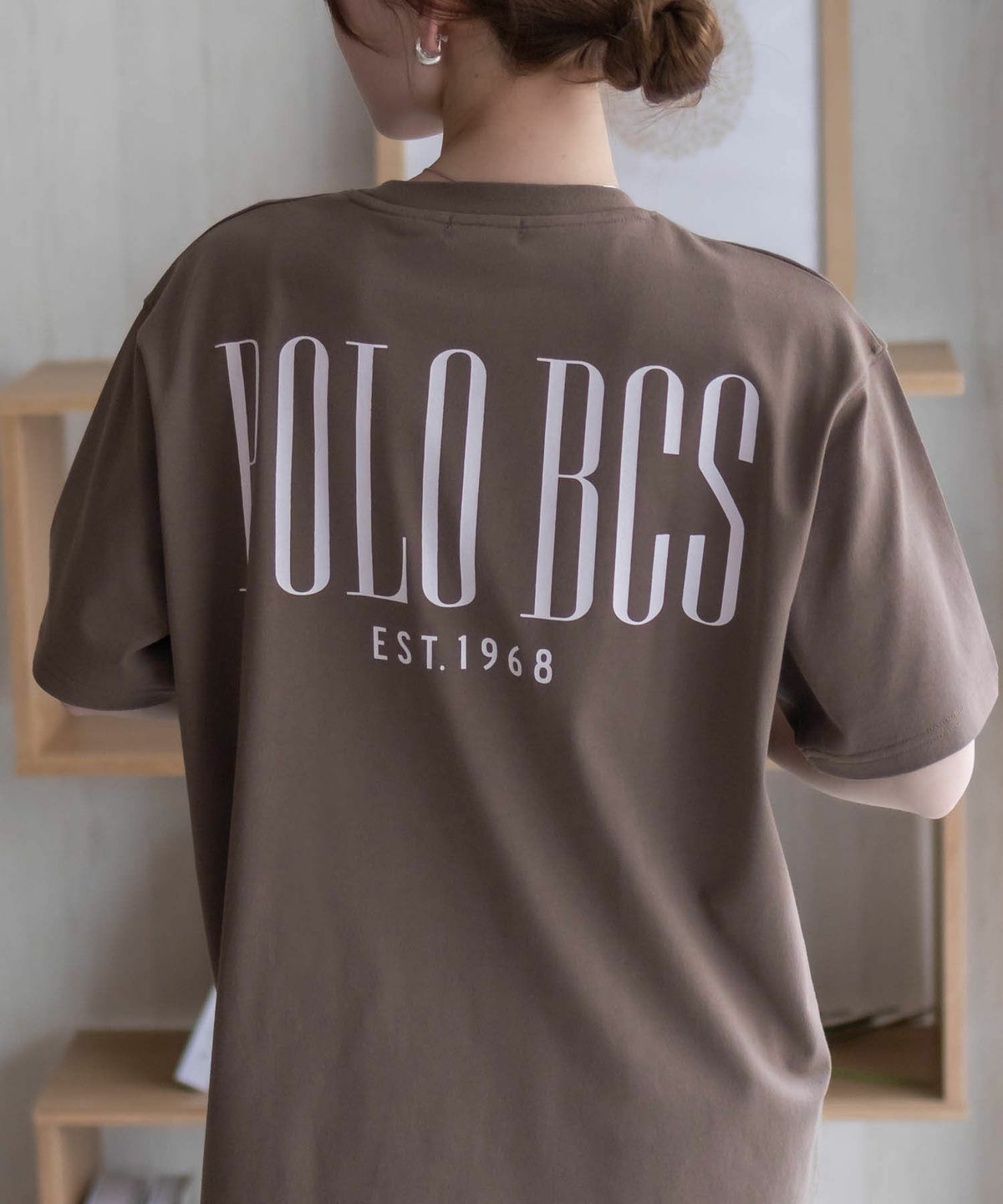 POLO BCS バックロゴプリントTシャツ レディース ネコポス 対応商品