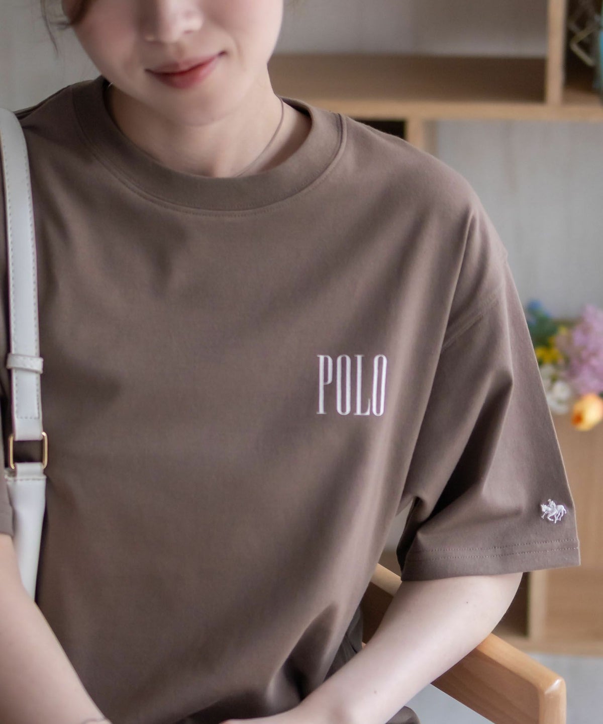 POLO BCS バックロゴプリントTシャツ レディース ネコポス 対応商品