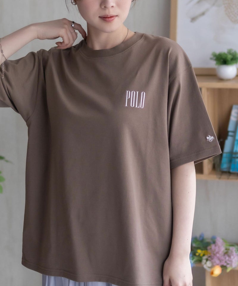 POLO BCS バックロゴプリントTシャツ レディース メール便 対応商品商品画像-19