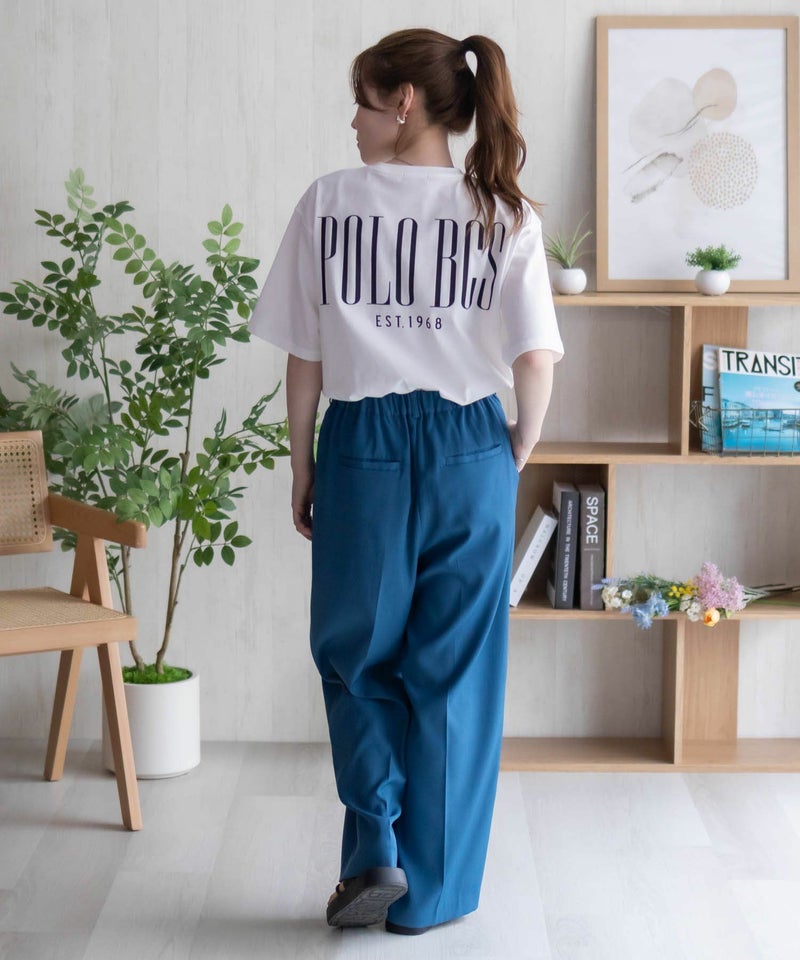 POLO BCS バックロゴプリントTシャツ レディース メール便 対応商品商品画像-36