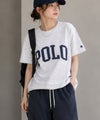 POLO BCS  ワッペンクロップドTシャツ レディース メール便 対応商品商品サムネイル-2