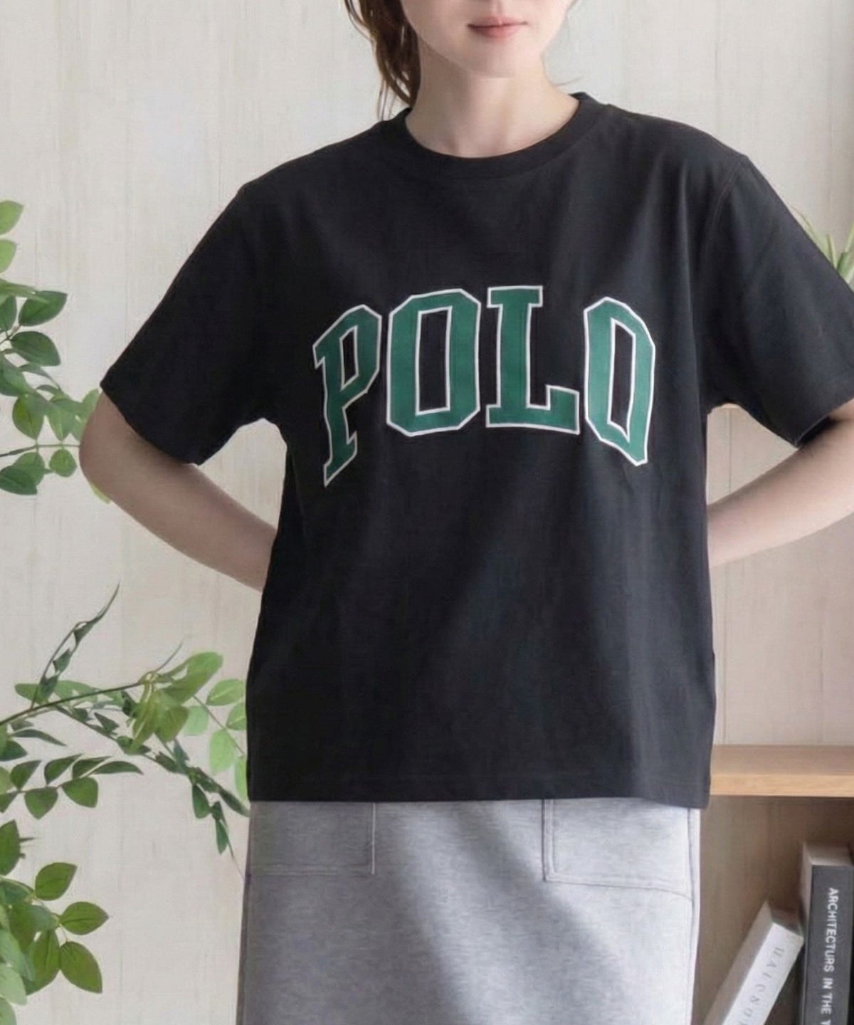 POLO BCS ワッペンクロップドTシャツ レディース ネコポス 対応商品