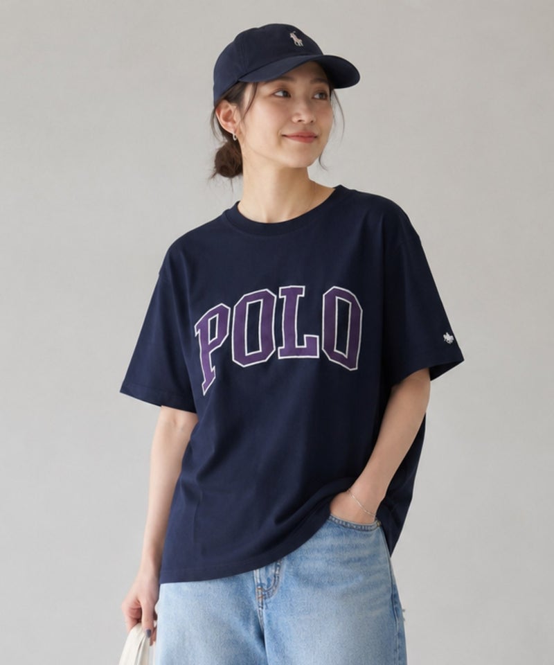 POLO BCS  ワッペンクロップドTシャツ レディース メール便 対応商品商品画像-6