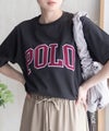 POLO BCS  ワッペンクロップドTシャツ レディース メール便 対応商品商品サムネイル-10