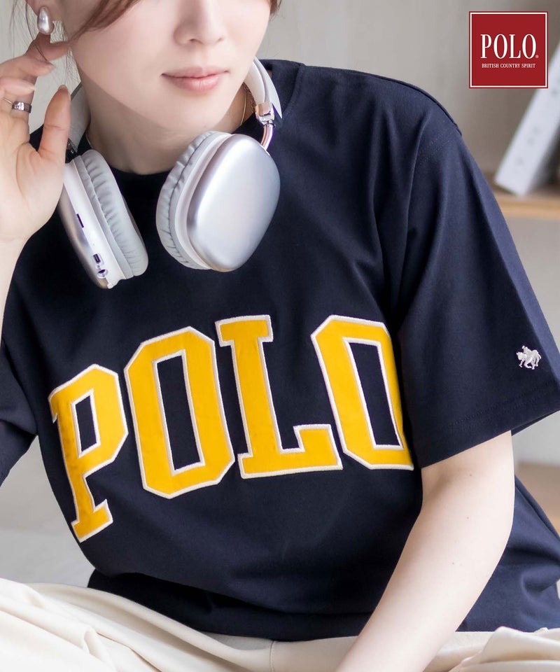 POLO BCS  ワッペンクロップドTシャツ レディース メール便 対応商品商品画像-15