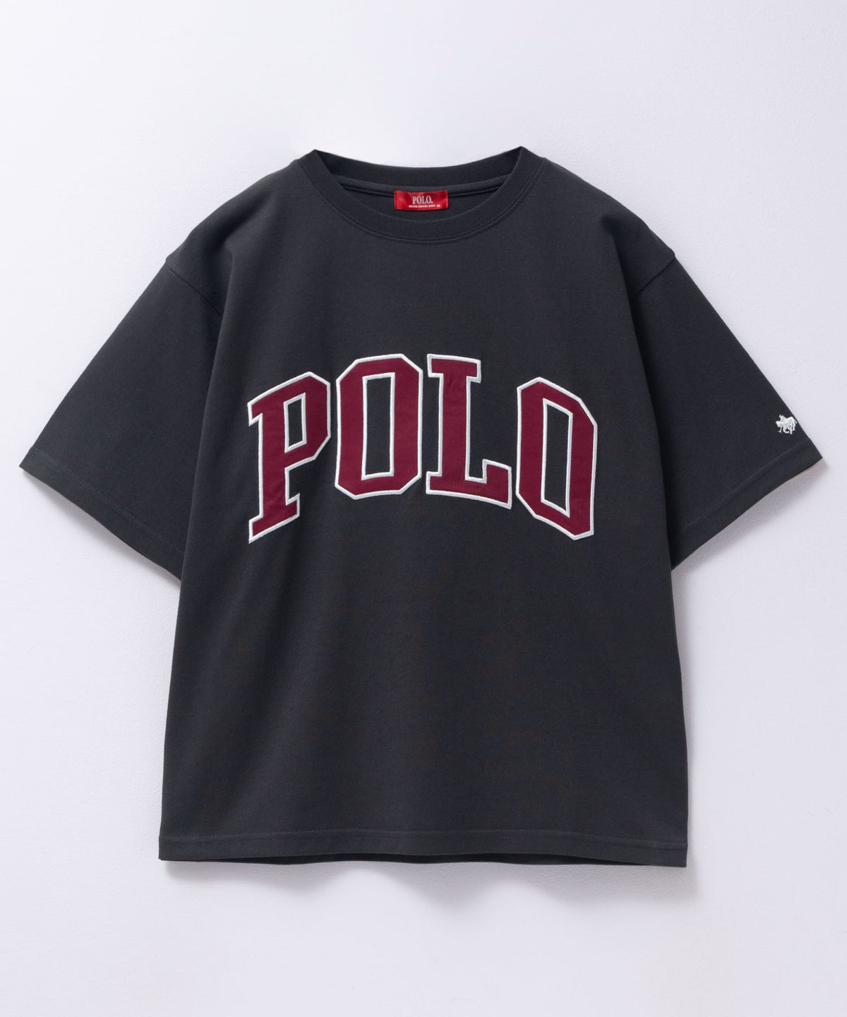 POLO BCS ワッペンクロップドTシャツ レディース ネコポス 対応商品