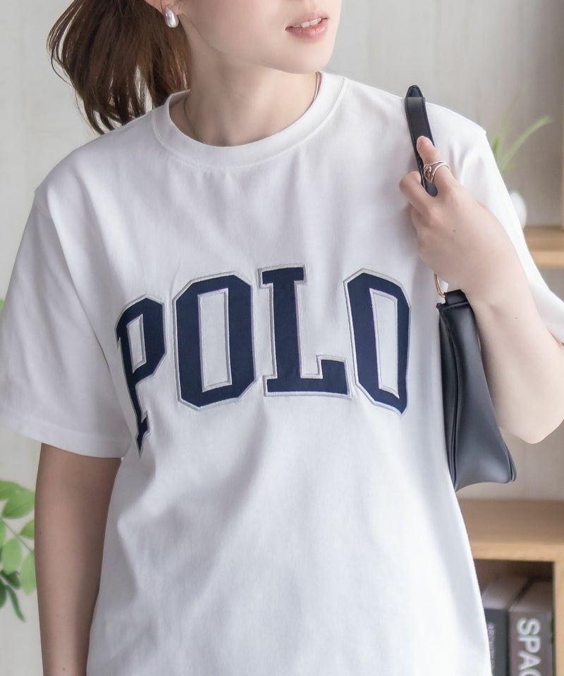 POLO BCS  ワッペンクロップドTシャツ レディース メール便 対応商品商品画像-28