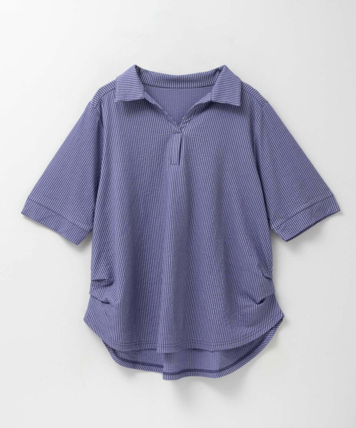 nAvy 襟付きスキッパープルオーバー レディース