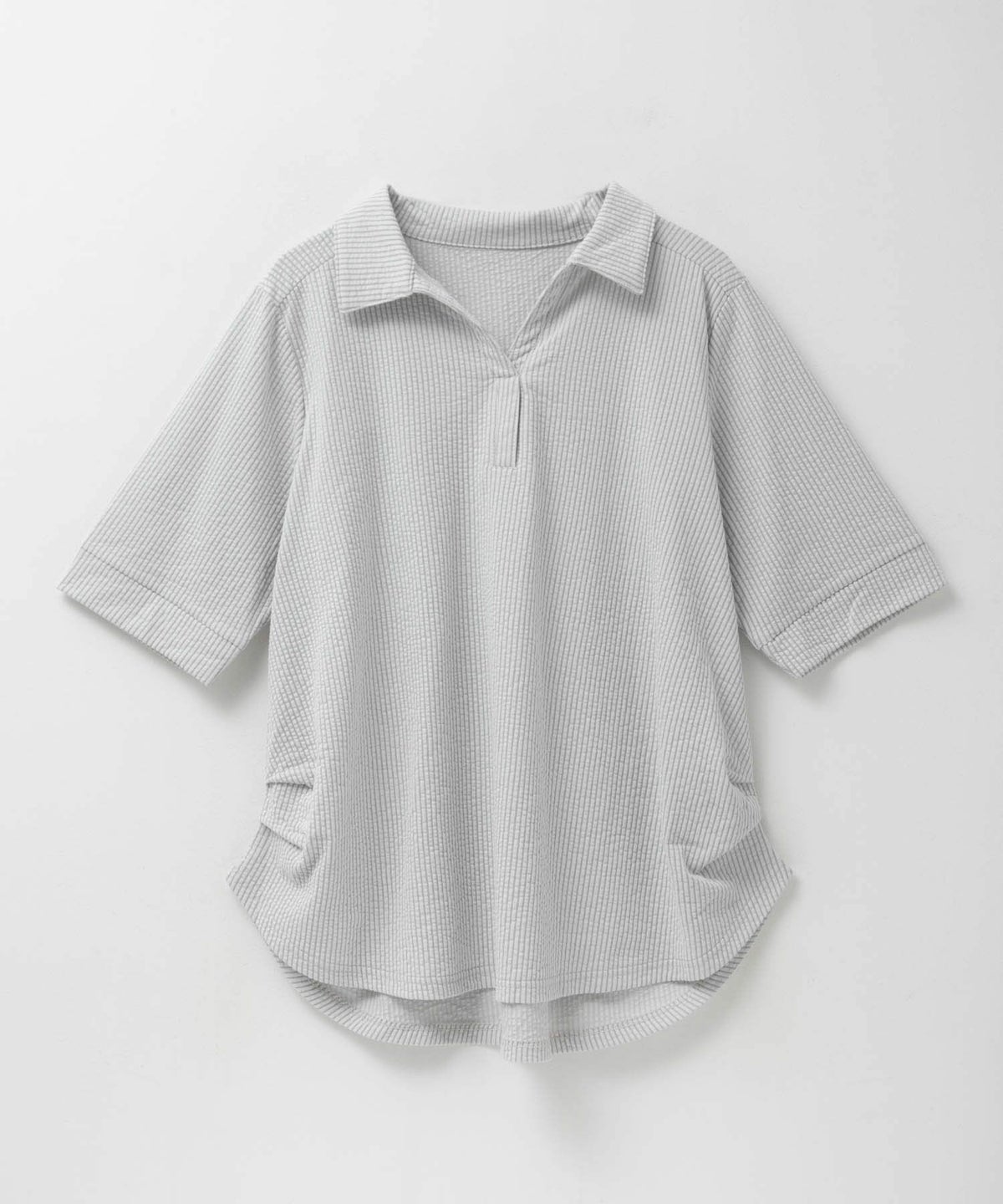 nAvy 襟付きスキッパープルオーバー レディース