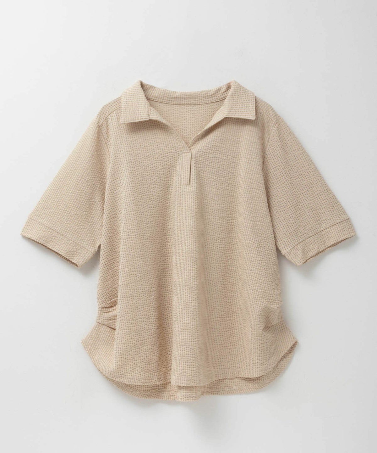 nAvy 襟付きスキッパープルオーバー レディース