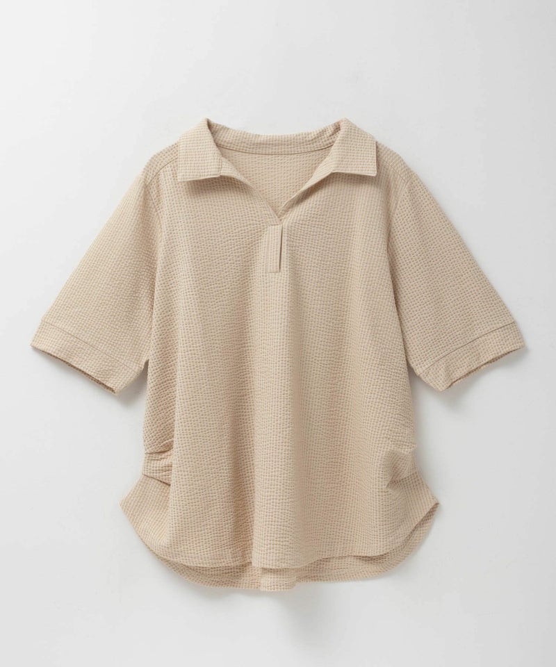 nAvy 襟付きスキッパープルオーバー レディース商品画像-25