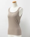 nAvy ハピ楽 カップ付きリブスクエアタンクトップ レディース商品サムネイル-25
