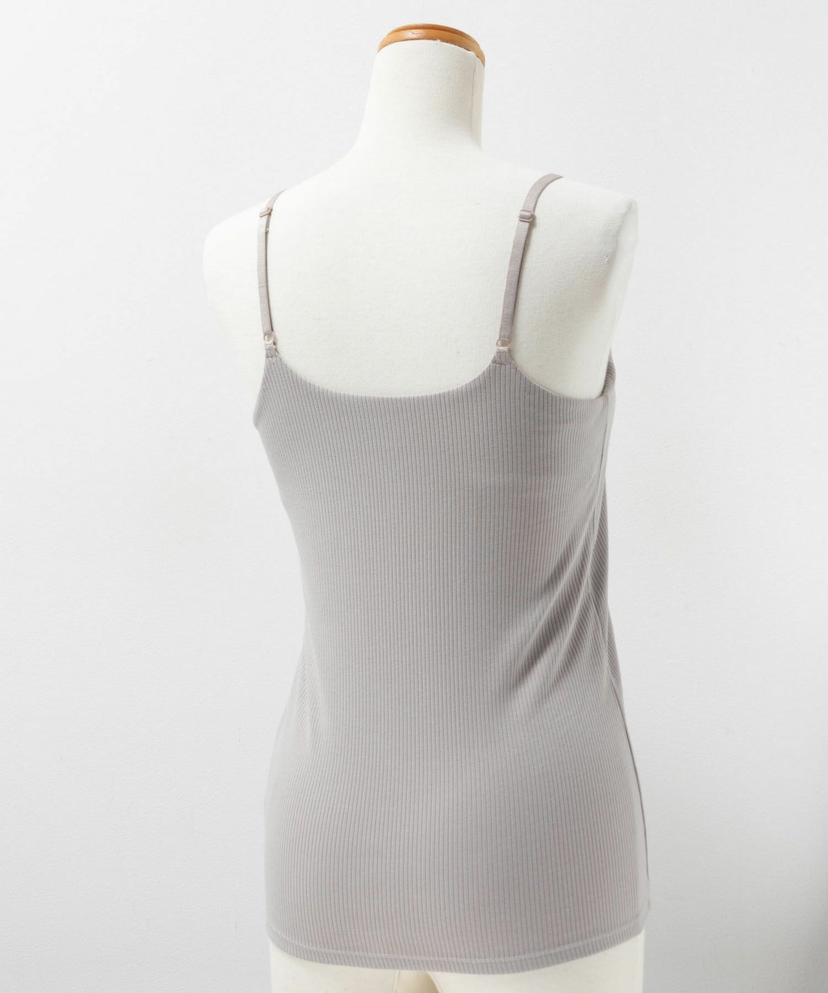 nAvy ハピ楽 カップ付きリブキャミソール レディース