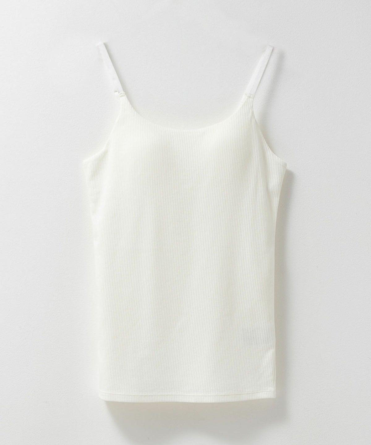 nAvy ハピ楽 カップ付きリブキャミソール レディース