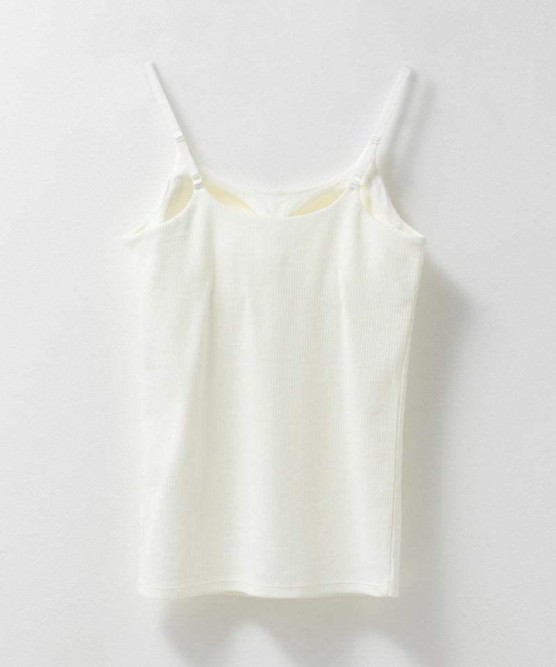 nAvy ハピ楽 カップ付きリブキャミソール レディース商品画像-28