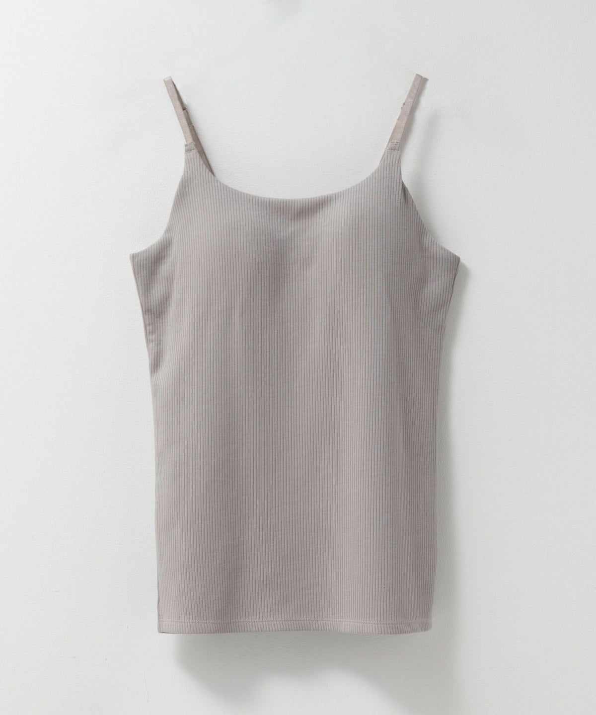 nAvy ハピ楽 カップ付きリブキャミソール レディース