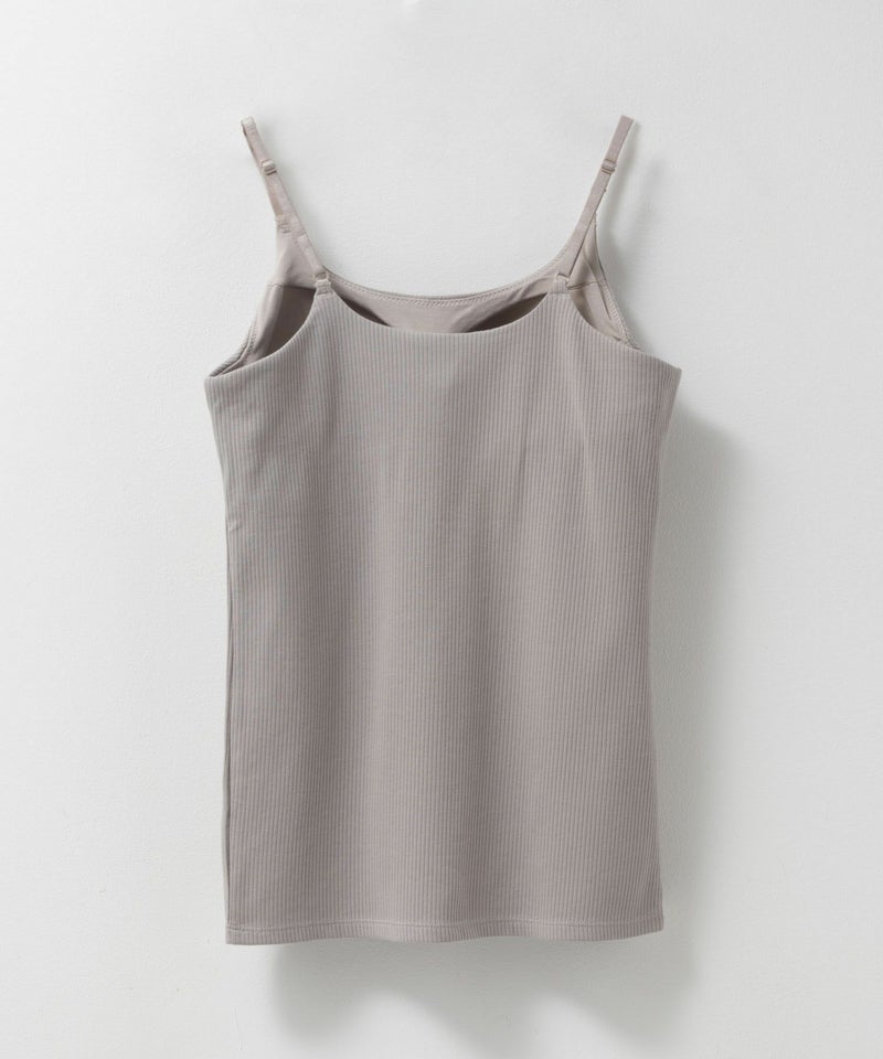 nAvy ハピ楽 カップ付きリブキャミソール レディース商品画像-32