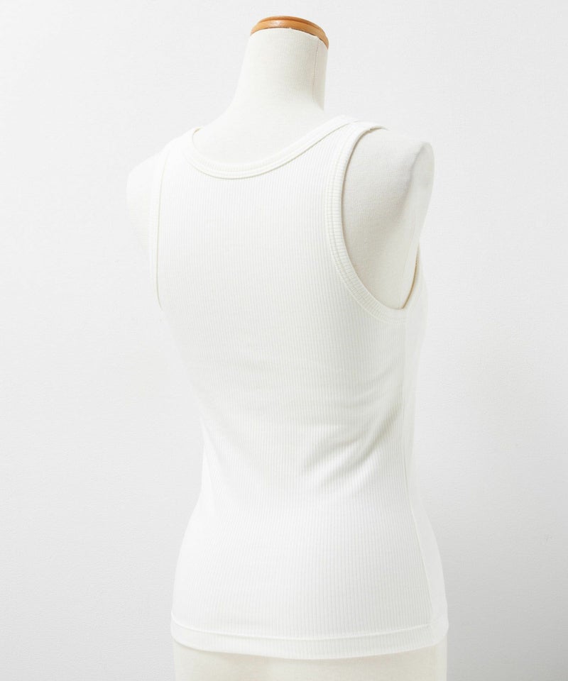 nAvy ハピ楽 カップ付きリブアメスリタンクトップ レディース商品画像-22