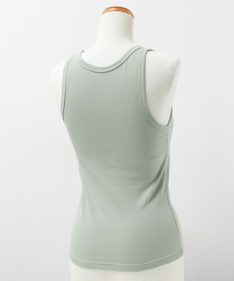 nAvy ハピ楽 カップ付きリブアメスリタンクトップ レディース商品画像-26