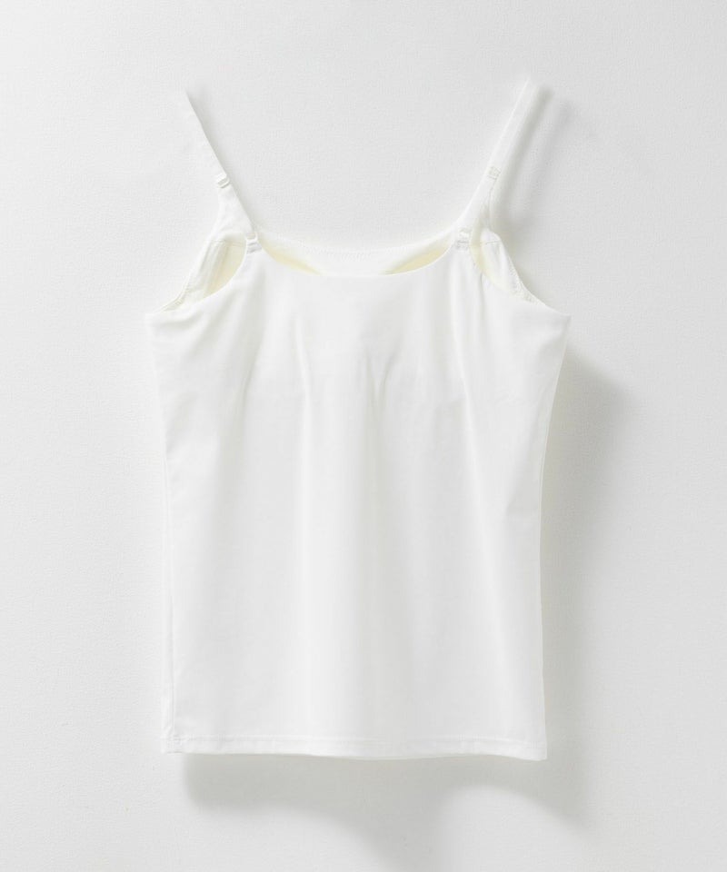 nAvy  ハピ楽 カップ付きナイロンベア天スクエアキャミソール レディース商品画像-31