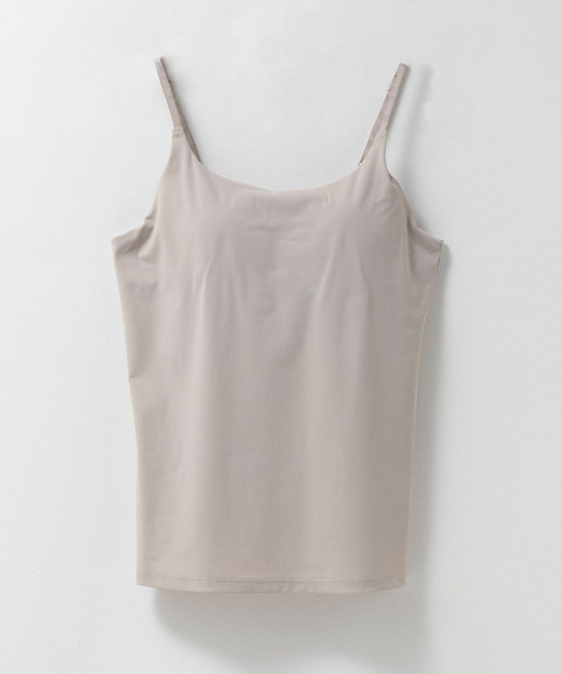 nAvy  ハピ楽 カップ付きナイロンベア天スクエアキャミソール レディース商品画像-34