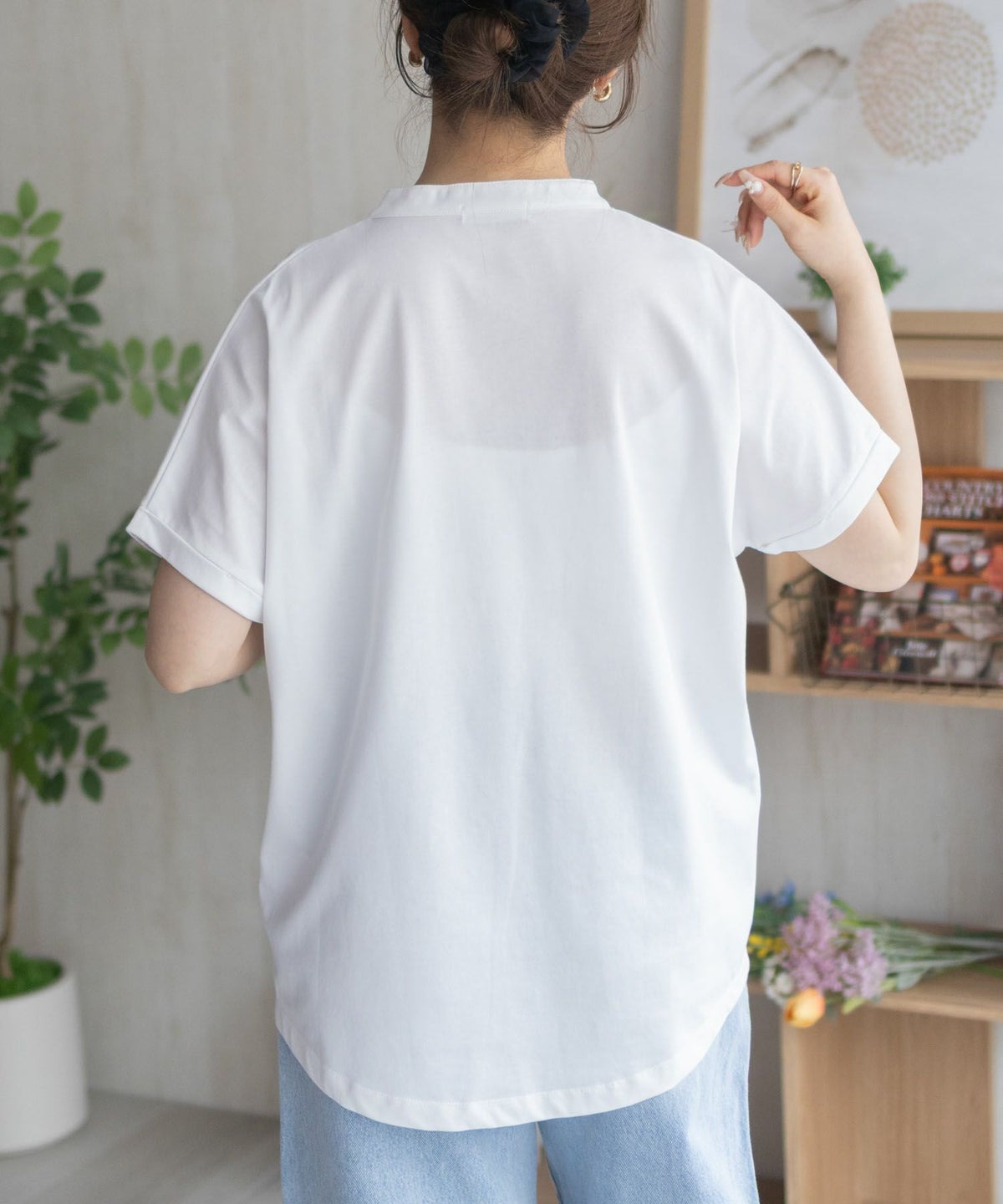 nAvy SARARI スキッパープルオーバー レディース