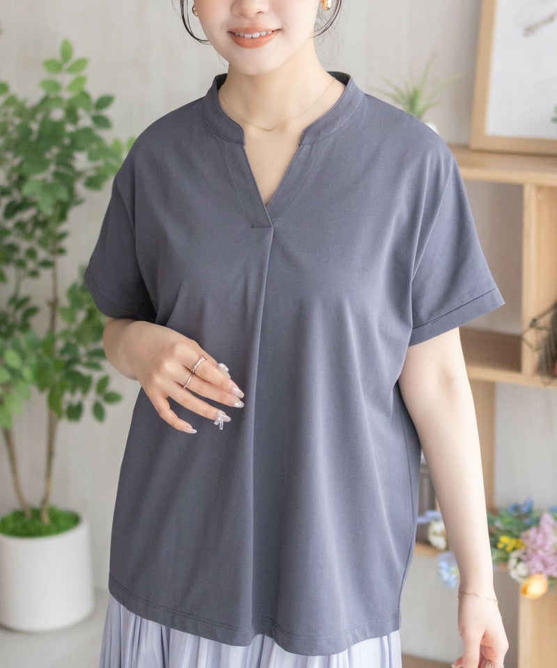 nAvy SARARI スキッパープルオーバー レディース商品画像-12