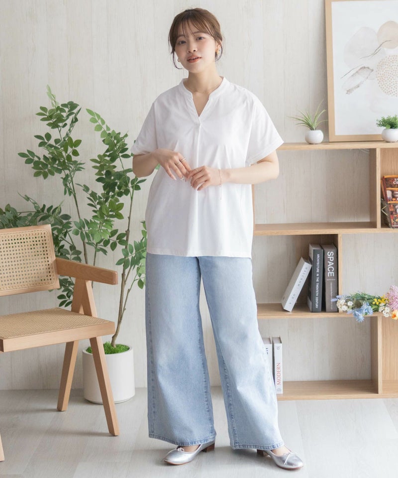 nAvy SARARI スキッパープルオーバー レディース商品画像-36