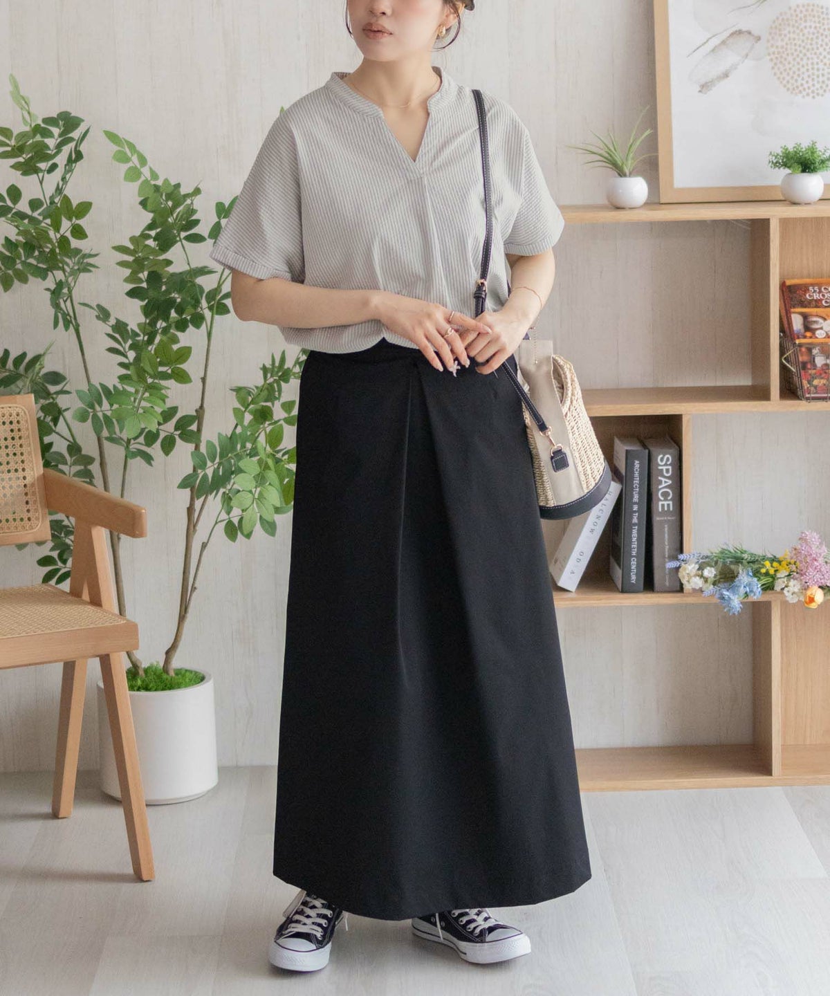 nAvy バンドスキッパー レディース