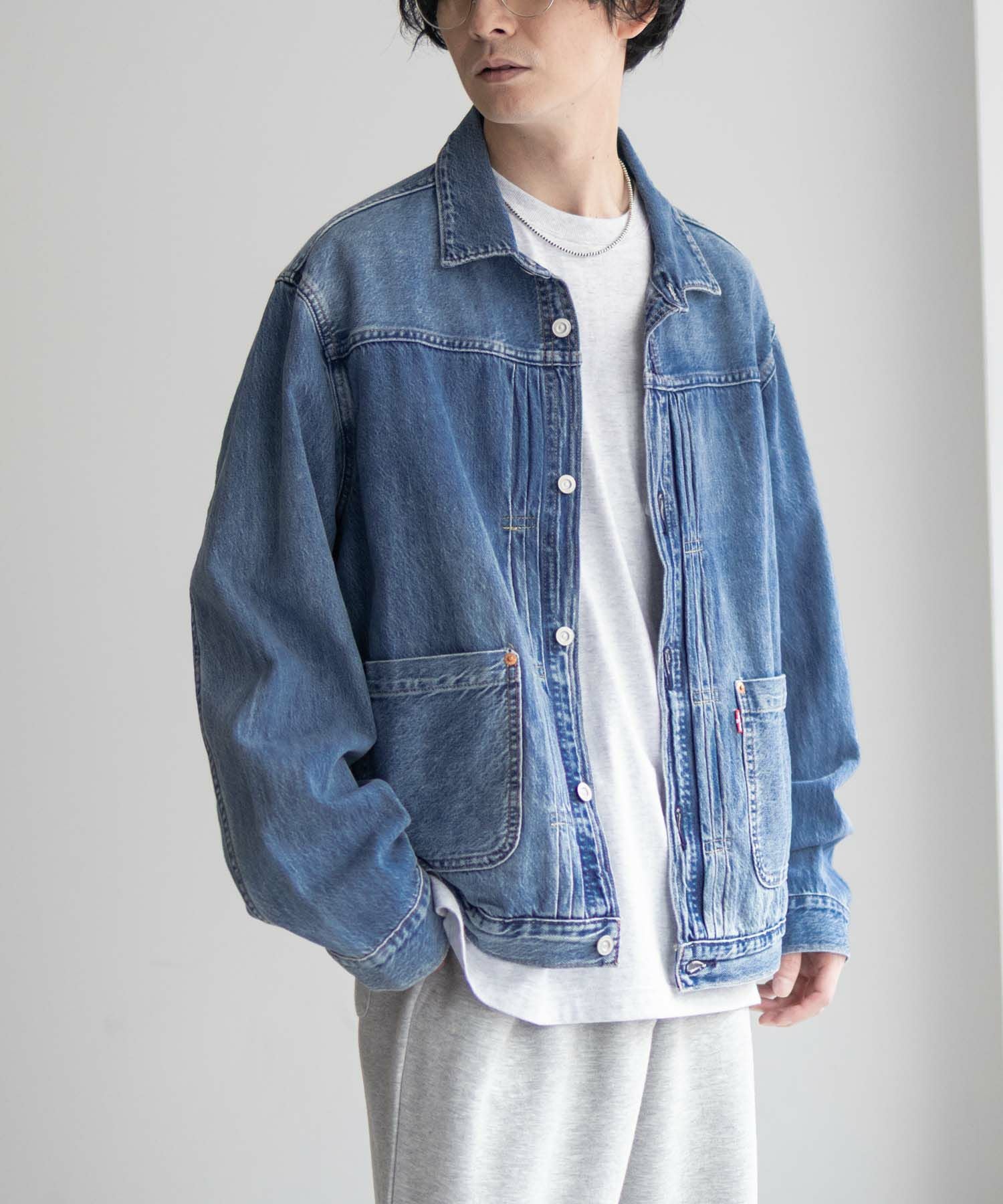 Levi's(R) ヴィンテージ プリーツ トラッカージャケット メンズ