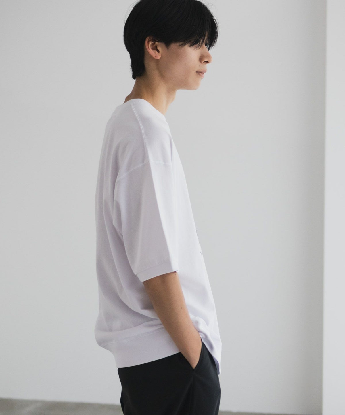 NAVY カレッジスウェットTシャツ メンズ ネコポス 対応商品