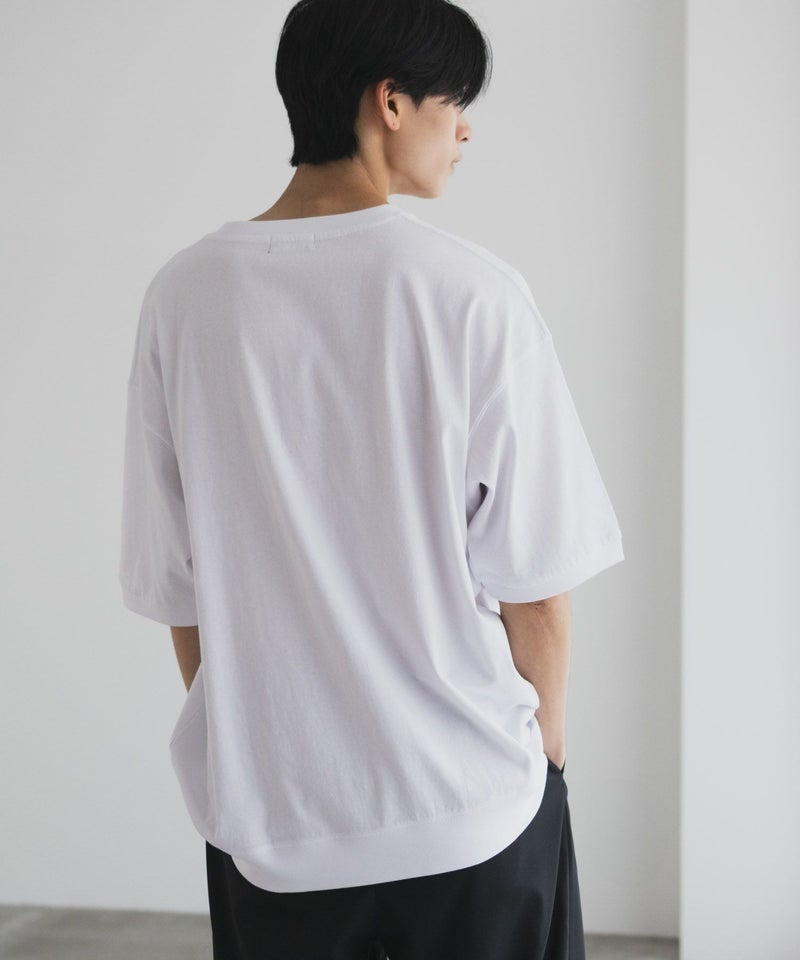 NAVY  カレッジスウェットTシャツ メンズ メール便 対応商品商品画像-9