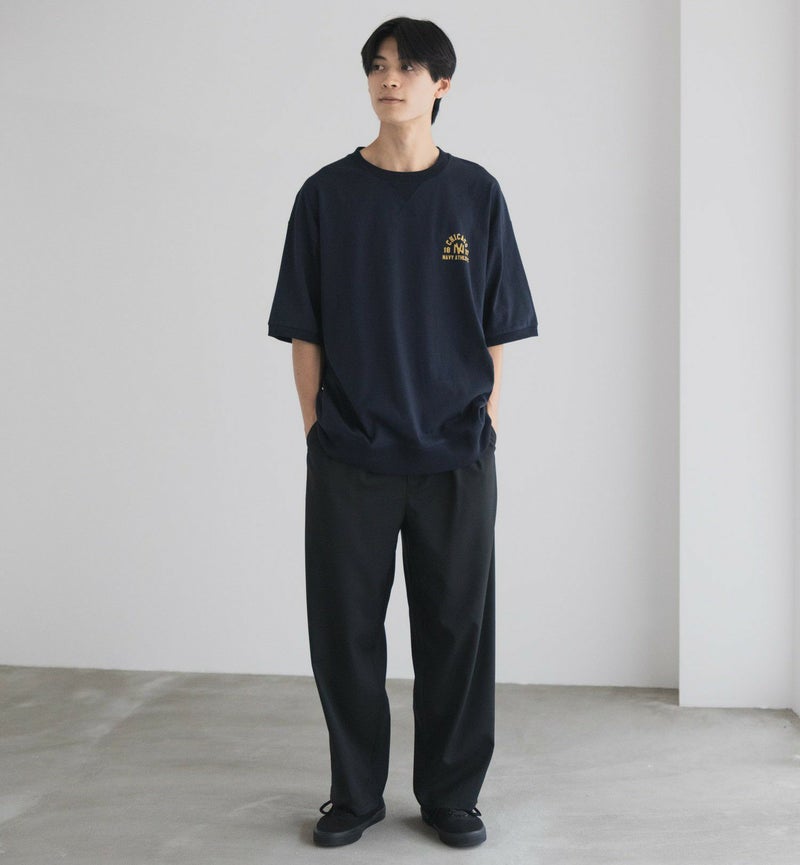 NAVY カレッジスウェットTシャツ メンズ メール便 対応商品商品画像-22