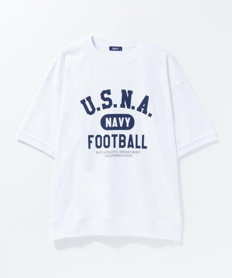 NAVY  カレッジスウェットTシャツ メンズ メール便 対応商品商品画像-23