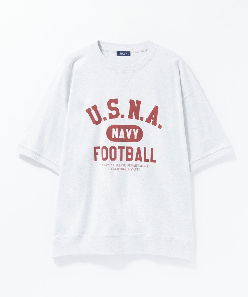 NAVY  カレッジスウェットTシャツ メンズ メール便 対応商品商品画像-25