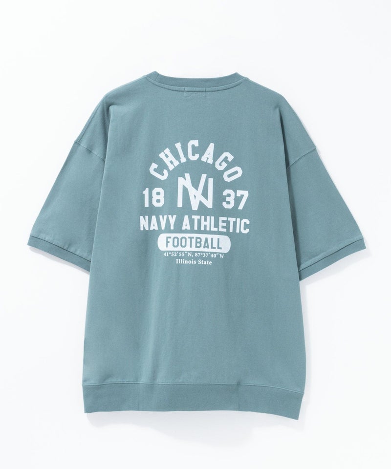 NAVY  カレッジスウェットTシャツ メンズ メール便 対応商品商品画像-28