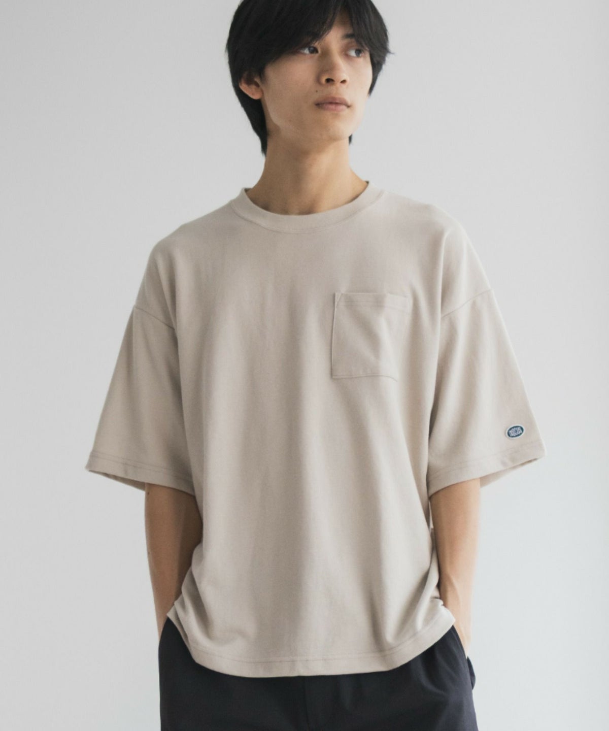 DISCUS COOLMAX ポンチ素材 冷感Tシャツ メンズ ネコポス 対応商品