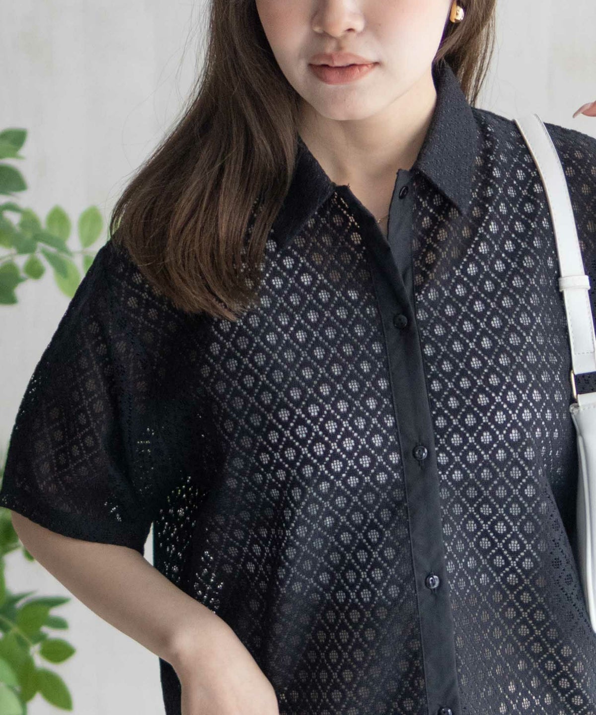 Howdy Marie レースシャツ レディース